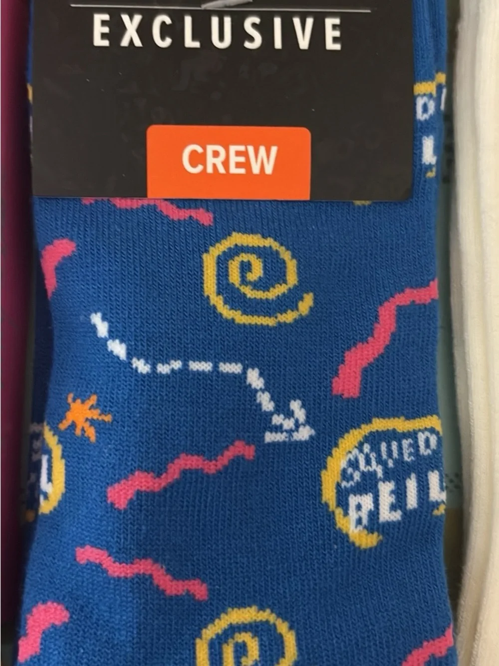 Women’s sock bundle. Brittney Spears, saved by the bell, and a shamrock pair